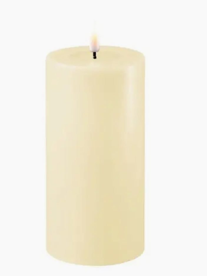 Cream Led Candle 3X6 Inch