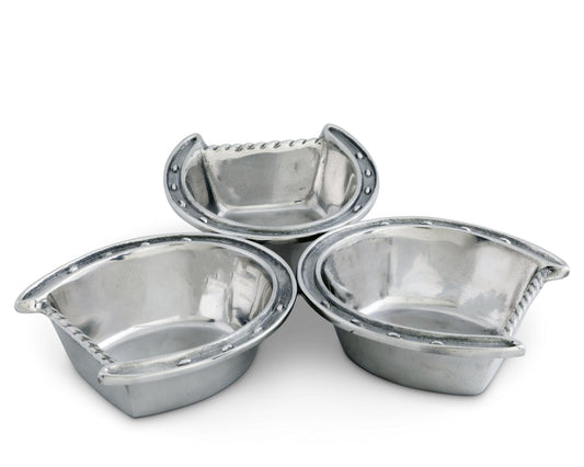 Arthur Court - Horseshoe 3 Section Condiment Bowl