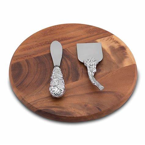 Arthur Court Cheese Board 3-piece Set