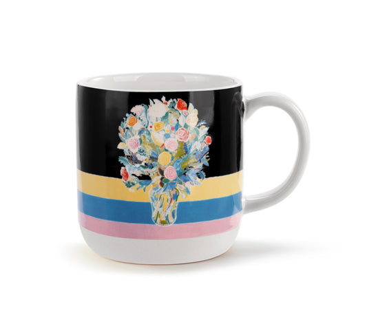 ArtLifting Mug - Floral Black