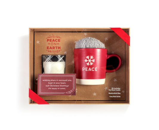 Peace on Earth Christmas Gift Box