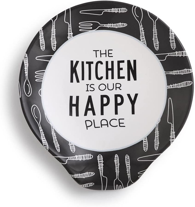 Demdaco “The Kitchen is Our Happy Place” Spoon Rest