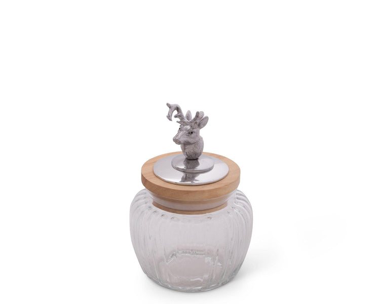 Arthur Court - Elk Glass Container SMALL